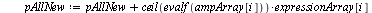 if bFound then for i from bFoundAt to 8 do if `<>`(myNewArray[i], 0) then `:=`(pAllNew, `+`(pAllNew, `*`(ceil(evalf(ampArray[i])), `*`(expressionArray[i])))) end if end do; plot(pAllNew, x = `+`(`-`(P...